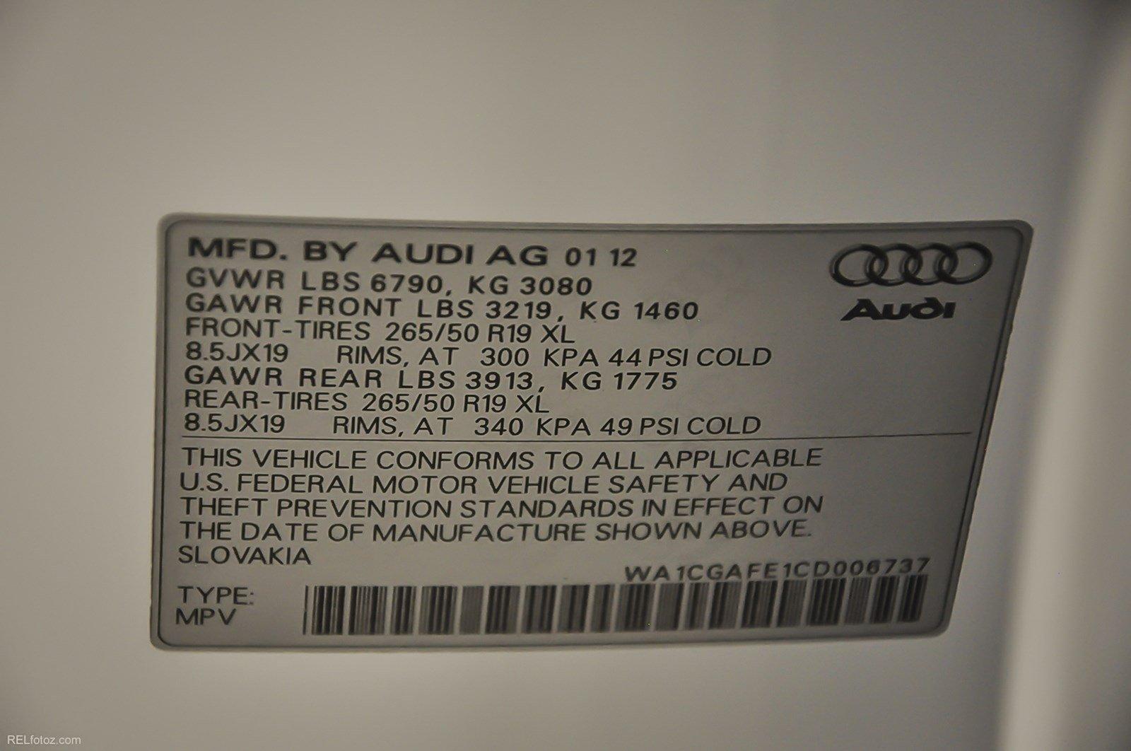 Used 2012 Audi Q7 3.0T Premium for sale Sold at Gravity Autos Marietta in Marietta GA 30060 32