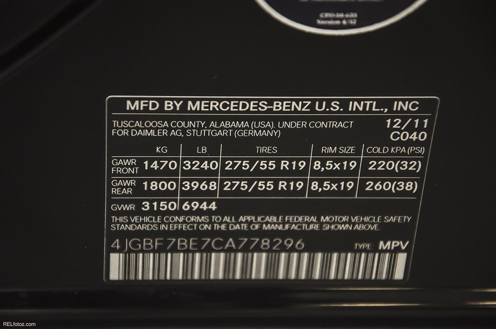 Used 2012 Mercedes-Benz GL-Class GL 450 for sale Sold at Gravity Autos Marietta in Marietta GA 30060 31