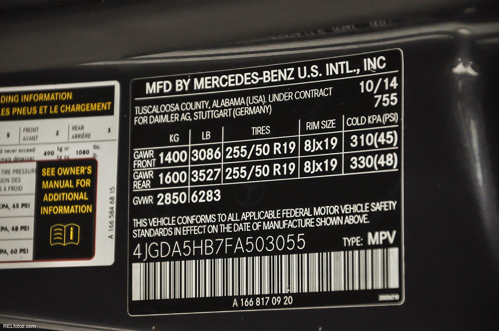 Used 2015 Mercedes-Benz M-Class ML 350 for sale Sold at Gravity Autos Marietta in Marietta GA 30060 23