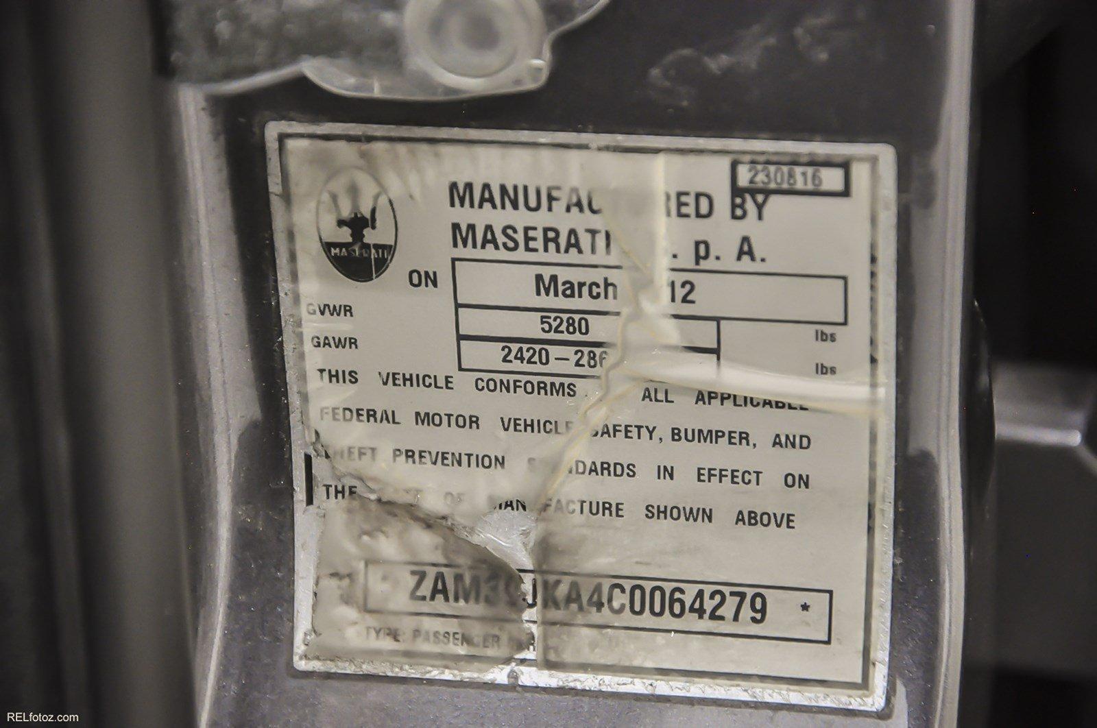 Used 2012 Maserati Quattroporte S for sale Sold at Gravity Autos Marietta in Marietta GA 30060 24