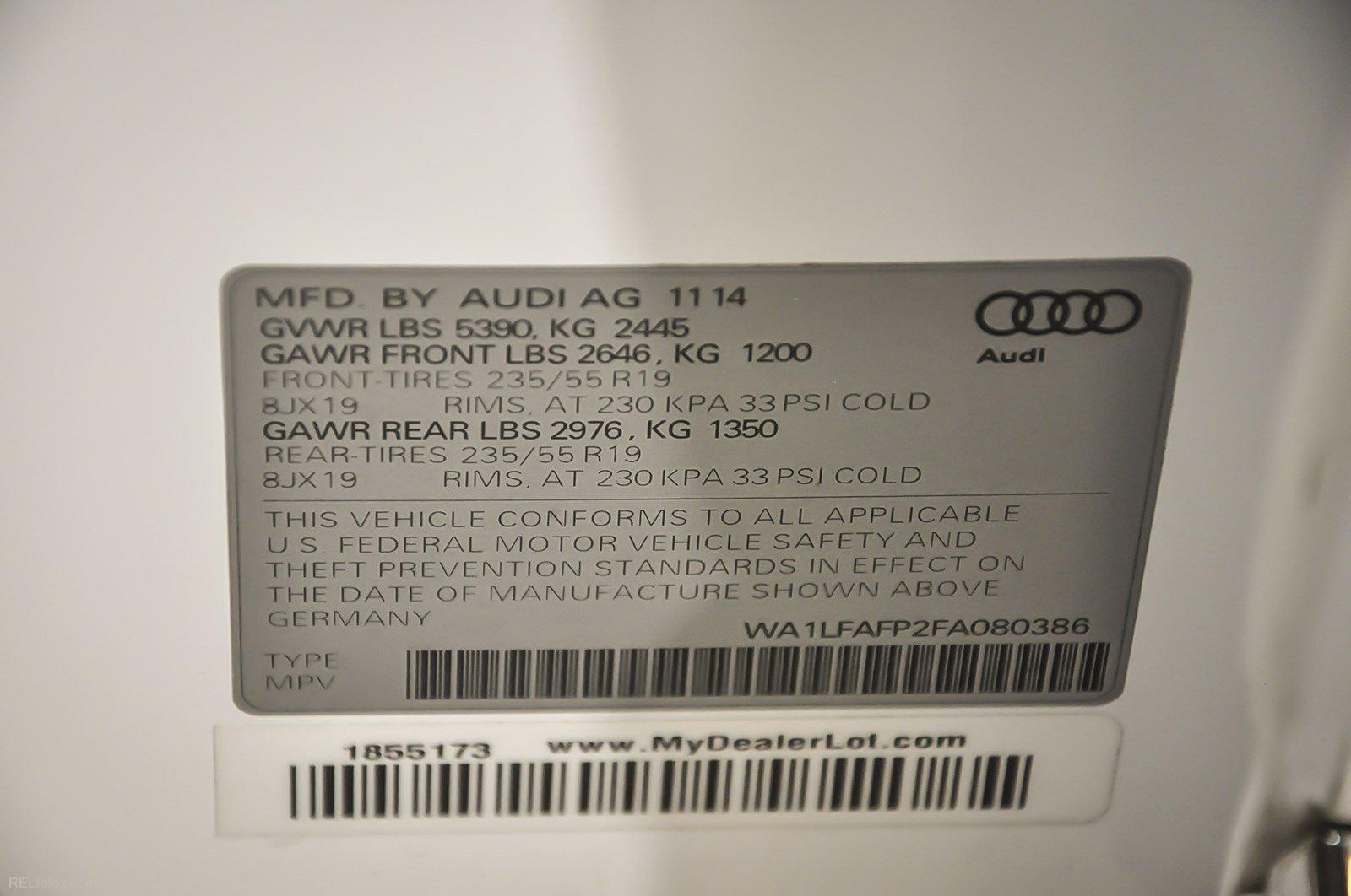 Used 2015 Audi Q5 Premium Plus for sale Sold at Gravity Autos Marietta in Marietta GA 30060 23