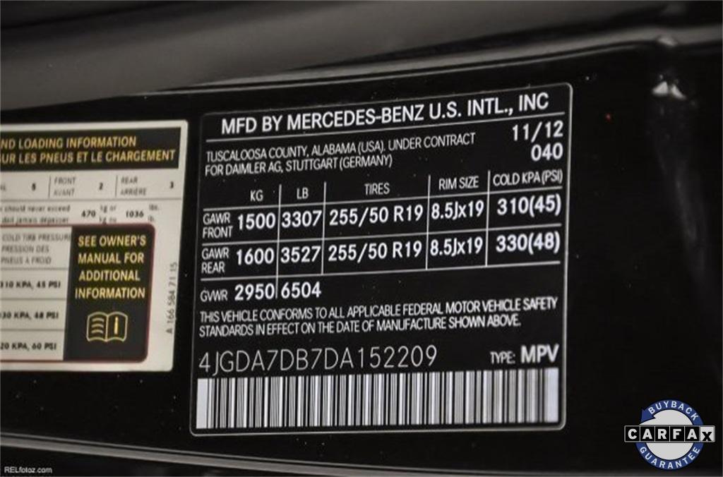 Used 2013 Mercedes-Benz M-Class ML 550 for sale Sold at Gravity Autos Marietta in Marietta GA 30060 27