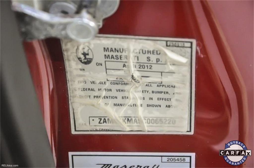 Used 2012 Maserati GranTurismo Base for sale Sold at Gravity Autos Marietta in Marietta GA 30060 29