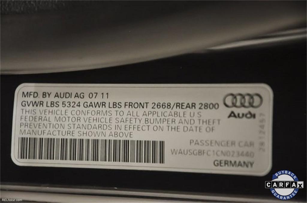 Used 2012 Audi A7 Premium quattro for sale Sold at Gravity Autos Marietta in Marietta GA 30060 27