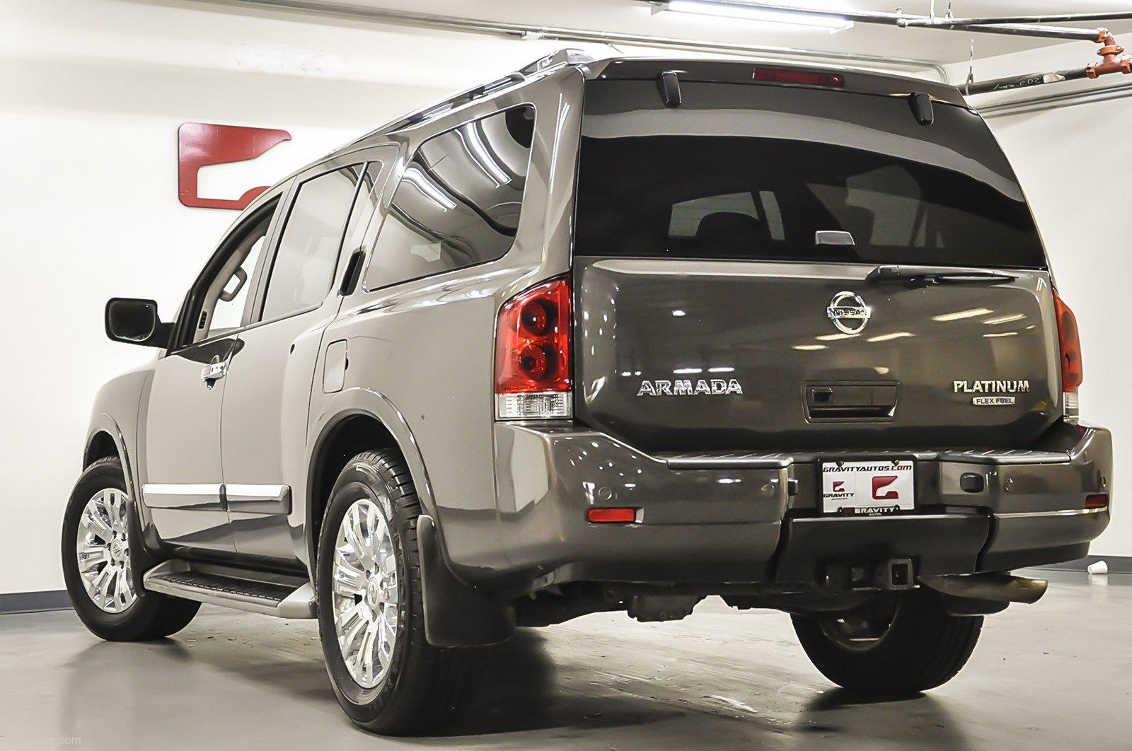 Used 2015 Nissan Armada Platinum for sale Sold at Gravity Autos Marietta in Marietta GA 30060 3