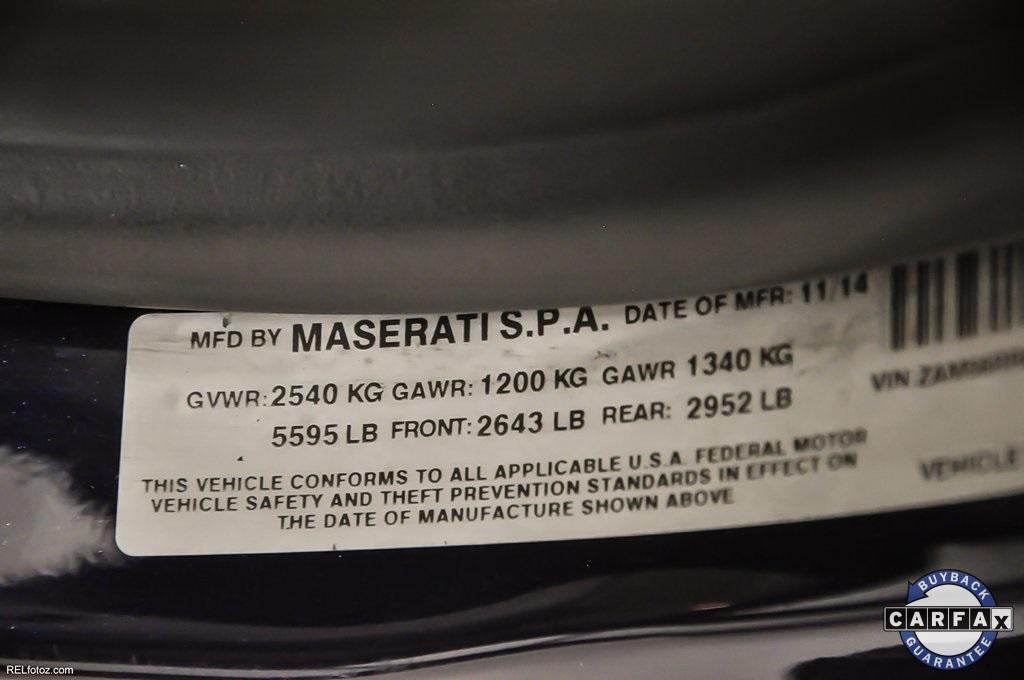 Used 2015 Maserati Quattroporte S Q4 for sale Sold at Gravity Autos Marietta in Marietta GA 30060 29