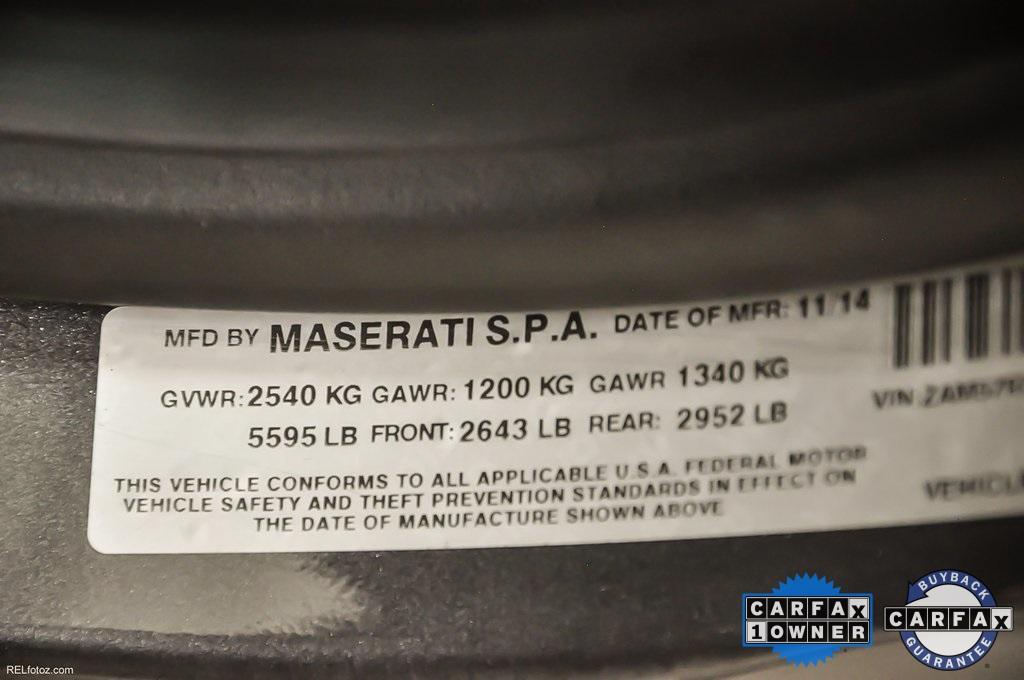 Used 2015 Maserati Ghibli S Q4 for sale Sold at Gravity Autos Marietta in Marietta GA 30060 26