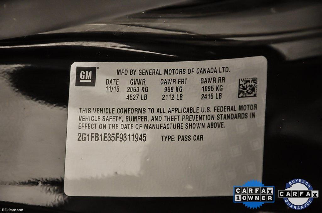 Used 2015 Chevrolet Camaro 2LS for sale Sold at Gravity Autos Marietta in Marietta GA 30060 23