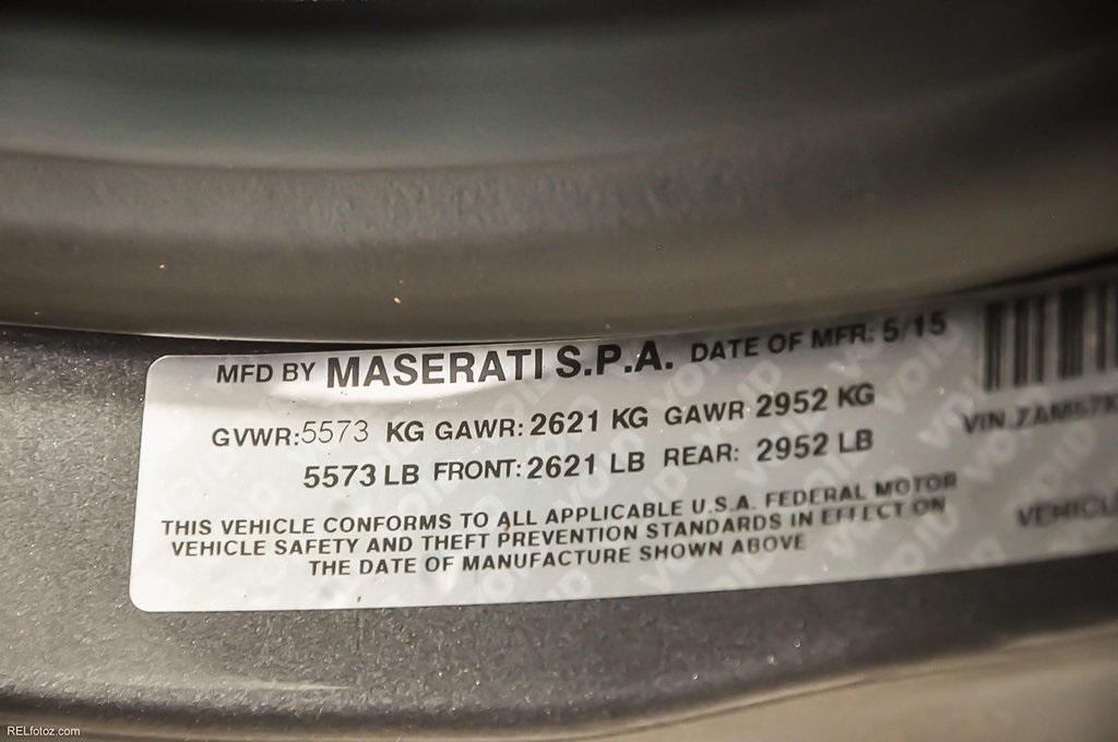 Used 2015 Maserati Ghibli Base for sale Sold at Gravity Autos Marietta in Marietta GA 30060 25