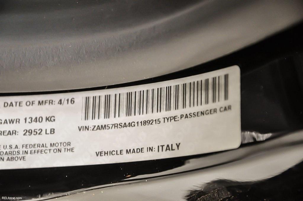 Used 2016 Maserati Ghibli S for sale Sold at Gravity Autos Marietta in Marietta GA 30060 28
