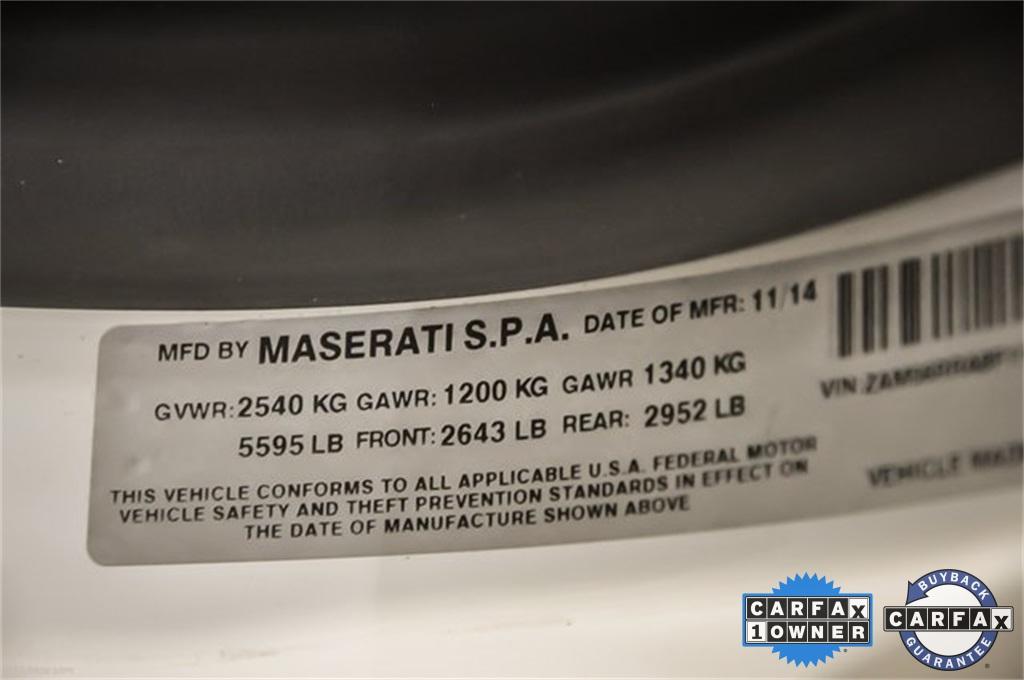 Used 2015 Maserati Quattroporte S Q4 for sale Sold at Gravity Autos Marietta in Marietta GA 30060 25