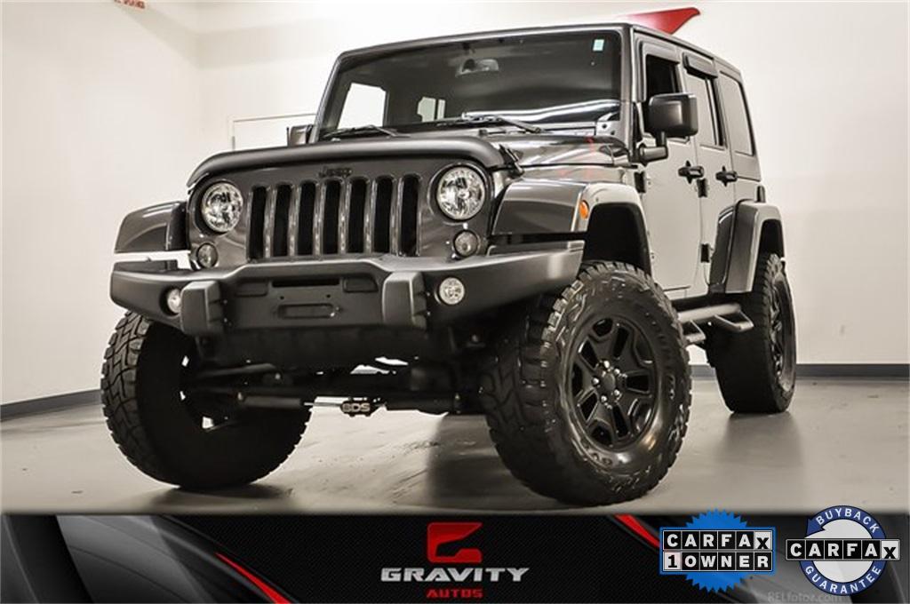 Used 2016 Jeep Wrangler Unlimited Sahara for sale Sold at Gravity Autos Marietta in Marietta GA 30060 2