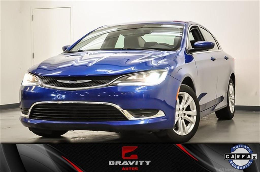 Used 2015 Chrysler 200 Limited for sale Sold at Gravity Autos Marietta in Marietta GA 30060 2