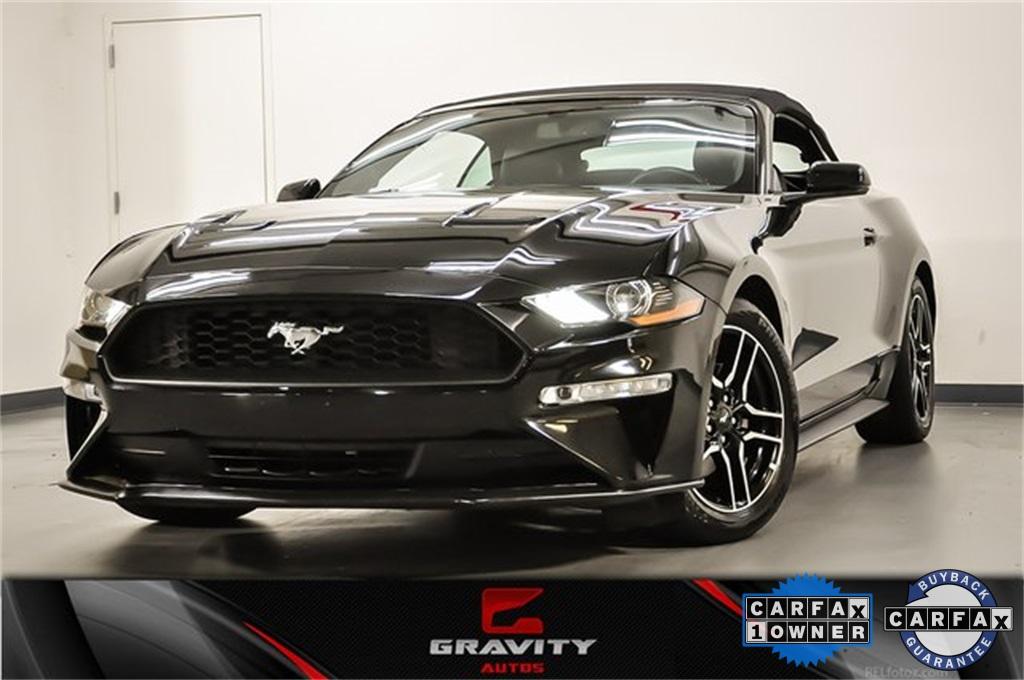 Used 2018 Ford Mustang EcoBoost Premium for sale Sold at Gravity Autos Marietta in Marietta GA 30060 2