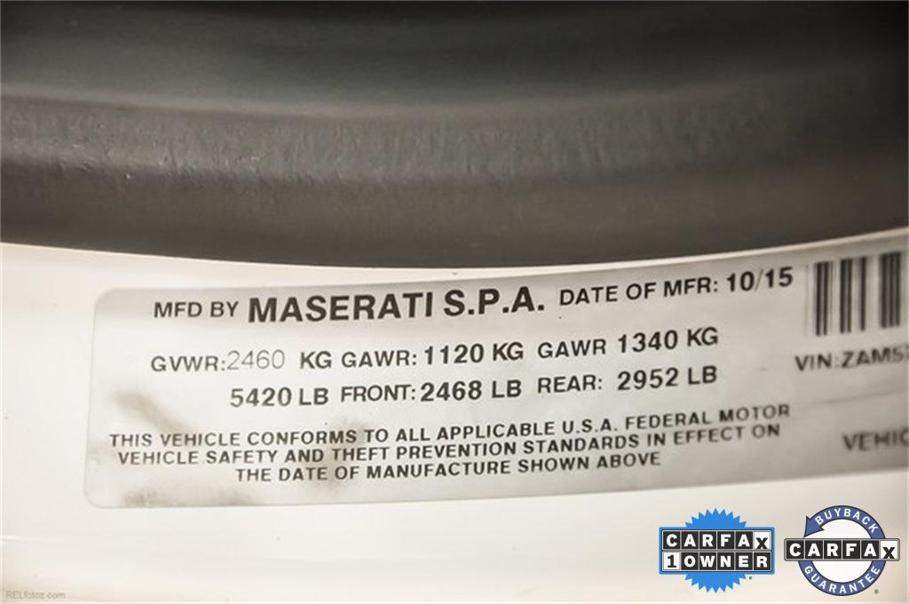 Used 2016 Maserati Ghibli S for sale Sold at Gravity Autos Marietta in Marietta GA 30060 26