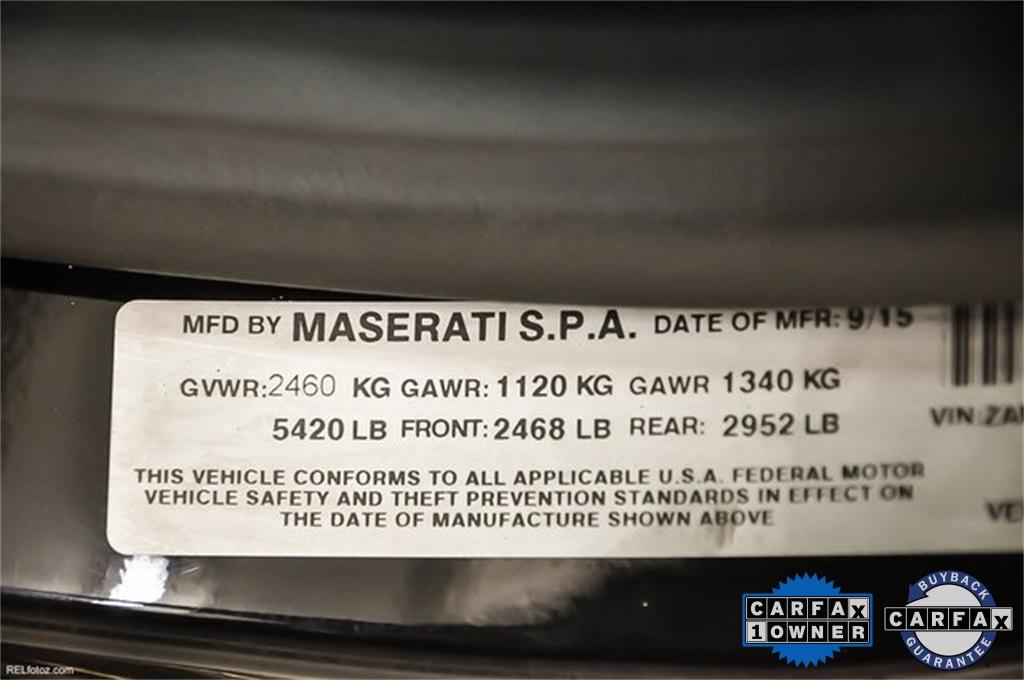 Used 2016 Maserati Ghibli S for sale Sold at Gravity Autos Marietta in Marietta GA 30060 25