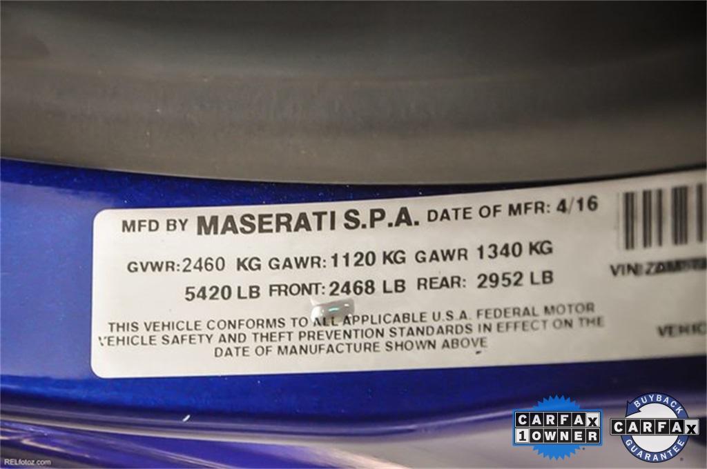 Used 2016 Maserati Ghibli for sale Sold at Gravity Autos Marietta in Marietta GA 30060 22