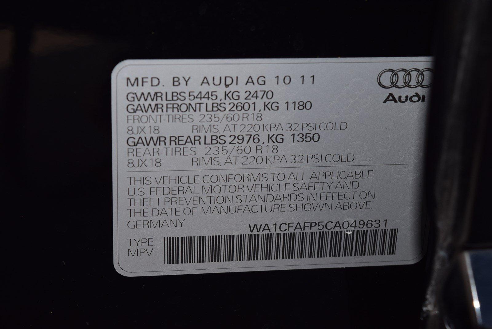 Used 2012 Audi Q5 2.0T Premium for sale Sold at Gravity Autos Marietta in Marietta GA 30060 62