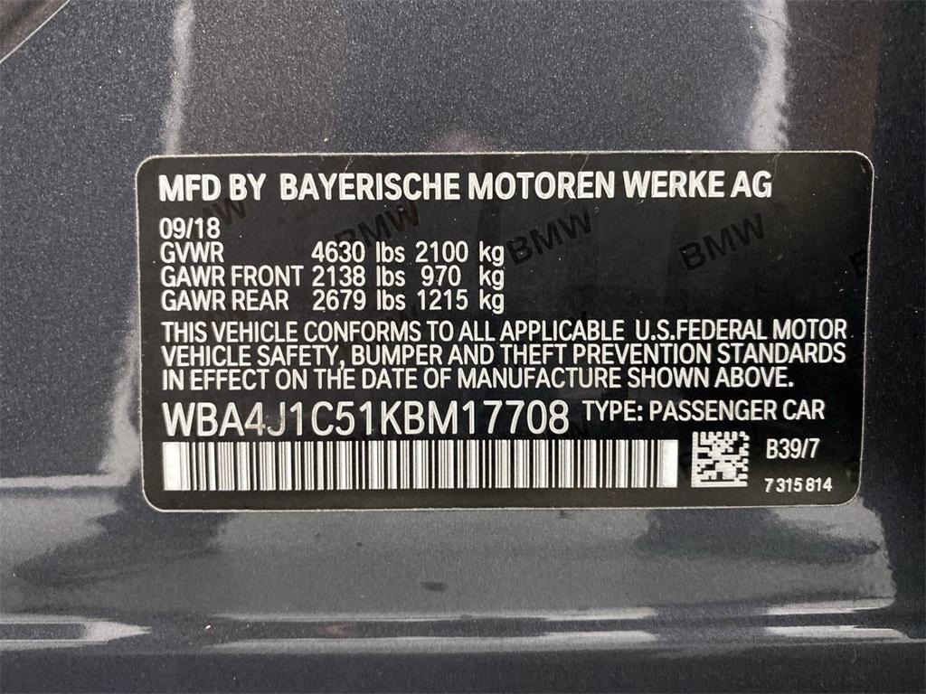 Used 2019 BMW 4 Series 430i Gran Coupe for sale Sold at Gravity Autos Marietta in Marietta GA 30060 50