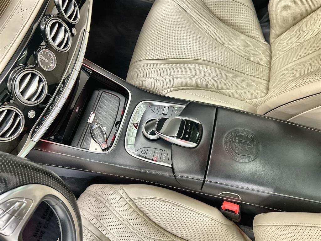 Used 2015 Mercedes-Benz S-Class S 63 AMG for sale $56,888 at Gravity Autos Marietta in Marietta GA 30060 36