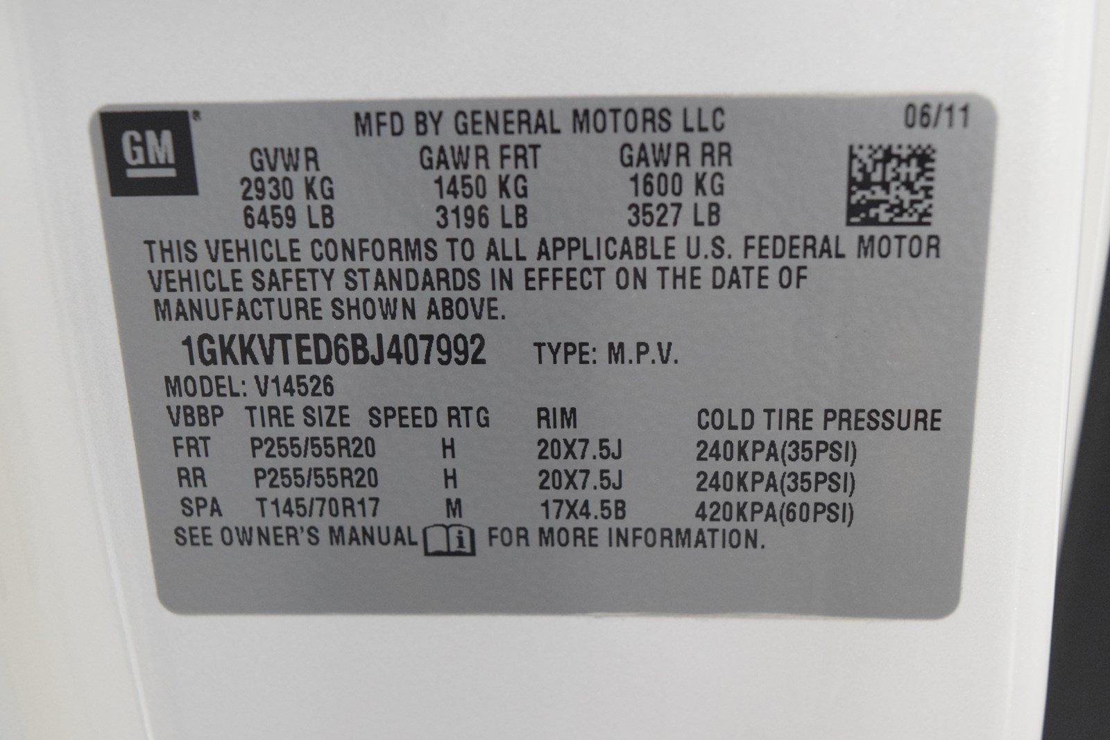 Used 2011 GMC Acadia Denali for sale Sold at Gravity Autos Marietta in Marietta GA 30060 69